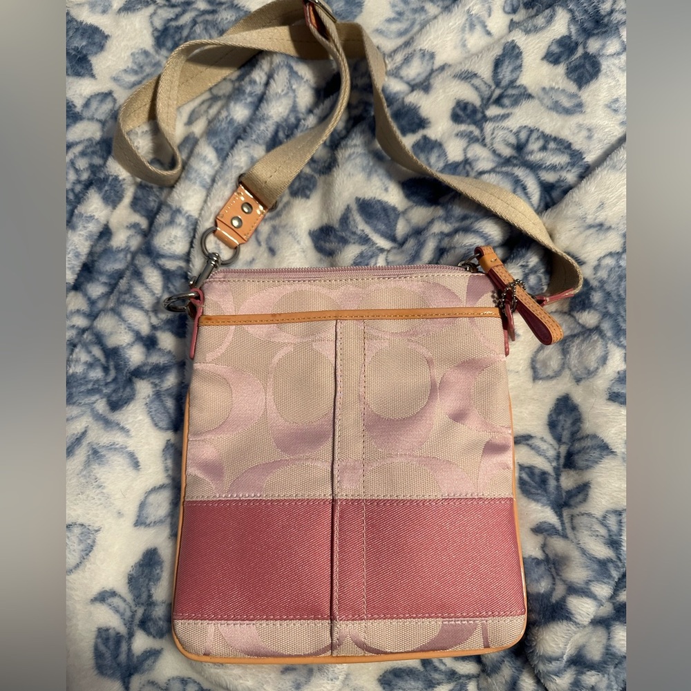 Pink Coach Purse